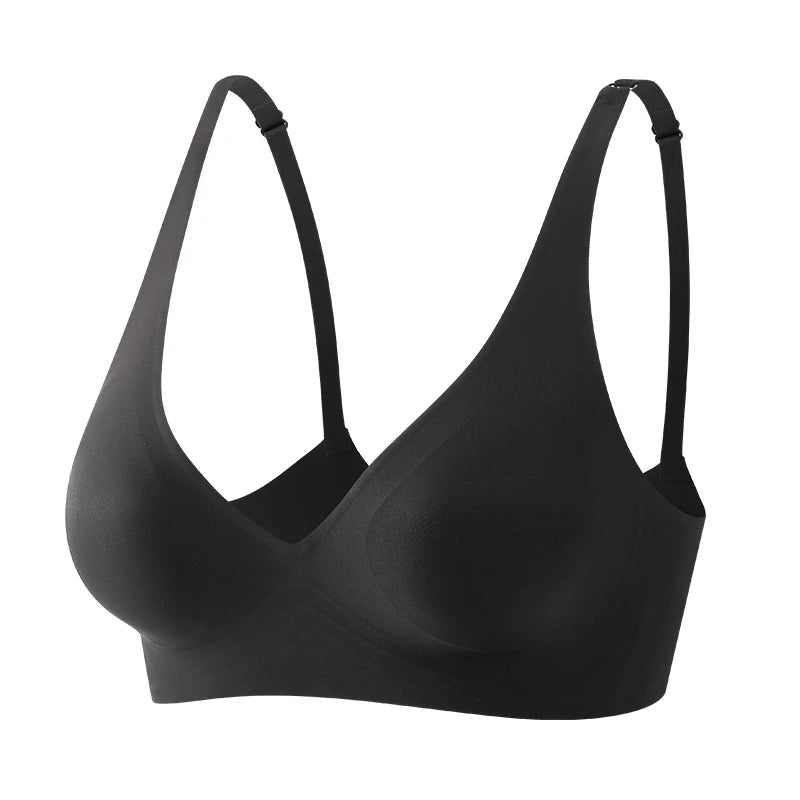 Sexy Seamless Deep V Wireless Bra
