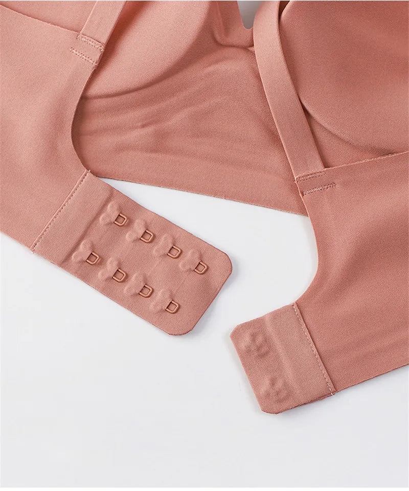 Sexy Seamless Deep V Wireless Bra