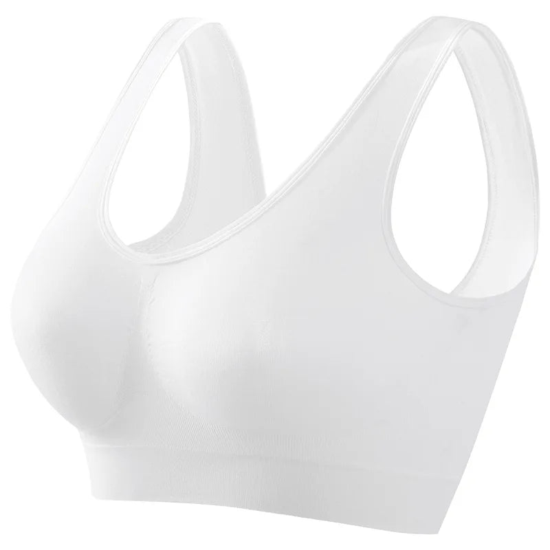 Women's Seamless Push-Up Wireless Sports Bra (S-5XL)