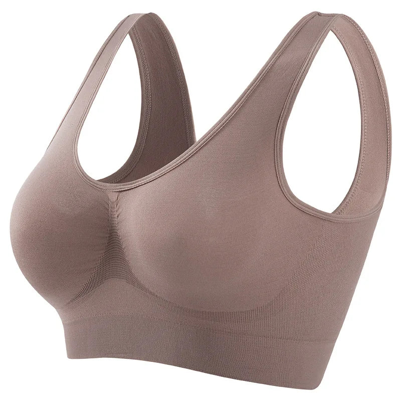 Women's Seamless Push-Up Wireless Sports Bra (S-5XL)