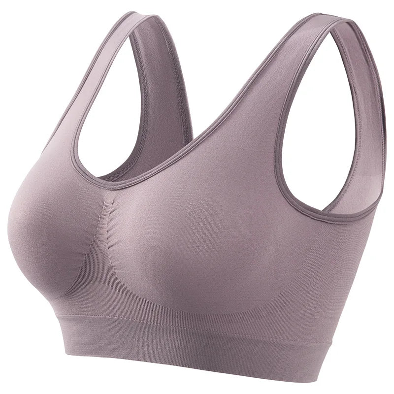 Women's Seamless Push-Up Wireless Sports Bra (S-5XL)