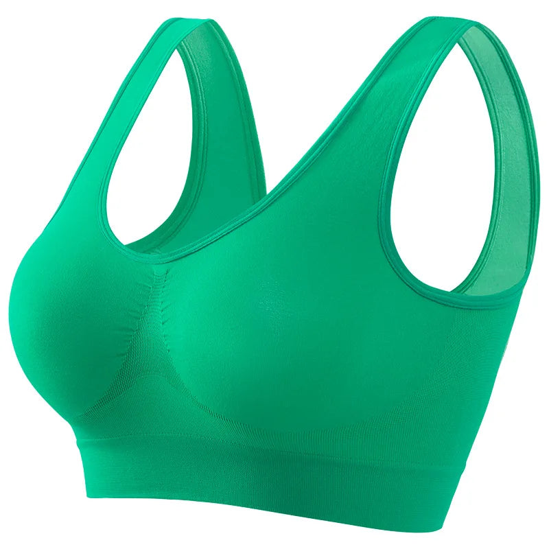 Women's Seamless Push-Up Wireless Sports Bra (S-5XL)