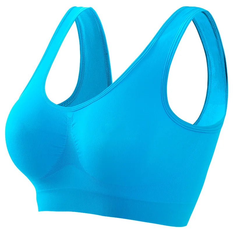Women's Seamless Push-Up Wireless Sports Bra (S-5XL)