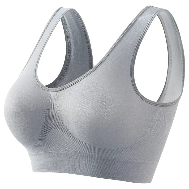Women's Seamless Push-Up Wireless Sports Bra (S-5XL)